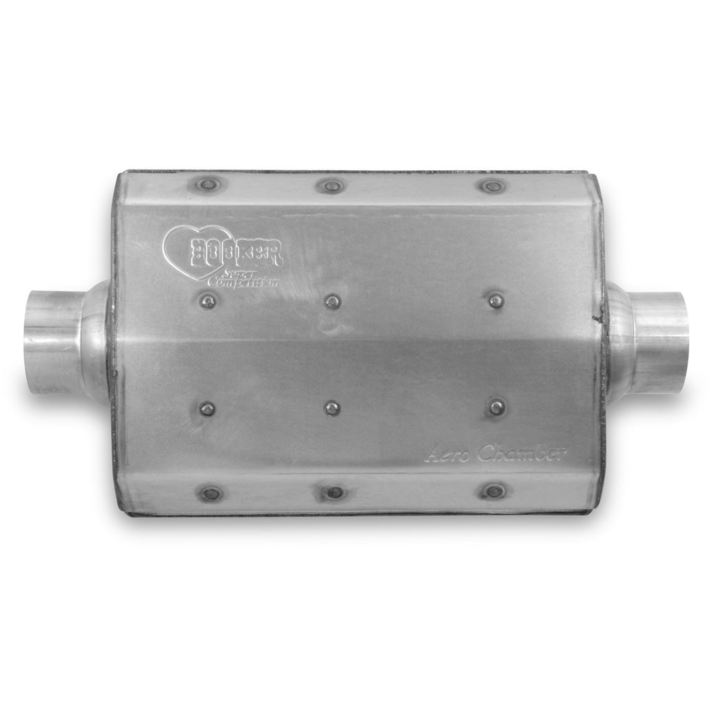 Aero-Chamber-Muffler-3In-Center-InOut