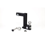 Weigh Safe AWS8-2-KA Aero Hitch Adjustable Trailer Ball Mount 8