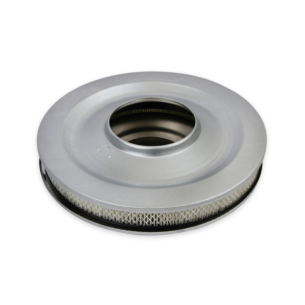 Air-Cleaner---14-Inch-Diameter-X-2-14-Inch-Tall---Chrome