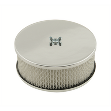 Load image into Gallery viewer, Air-Cleaner---6-12-Inch-Diameter,-2-716-Inch-Tall---Chrome
