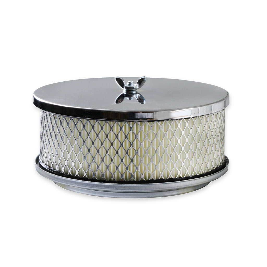 Air-Cleaner---6-12-Inch-Diameter,-2-716-Inch-Tall---Chrome