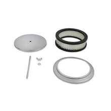 Load image into Gallery viewer, Air-Cleaner---6-12-Inch-Diameter,-2-Inch-Tall---Chrome