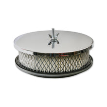 Load image into Gallery viewer, Air-Cleaner---6-12-Inch-Diameter,-2-Inch-Tall---Chrome
