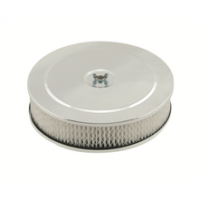Load image into Gallery viewer, Air-Cleaner---9-Inch-Diameter-X-2-34-Inch-Tall---Chrome