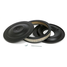 Load image into Gallery viewer, Air-Cleaner---Flat-Base--14-In.-X-3-In.-Filter---Powder-Coat-Asphalt-Black
