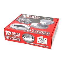 Load image into Gallery viewer, Air-Cleaner---Flat-Base--14-In.-X-3-In.-Filter---Powder-Coat-Asphalt-Black