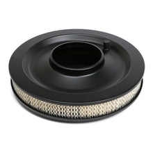 Load image into Gallery viewer, Air-Cleaner---Flat-Base--14-In.-X-3-In.-Filter---Powder-Coat-Asphalt-Black
