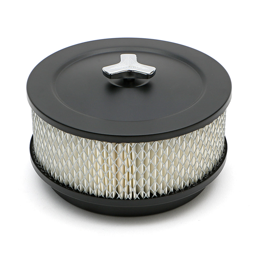 Air-Cleaner---Raised-Base---6-38-In.-X-2-12-In.-Filter---Asphalt-Black
