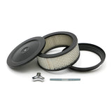 Trans-Dapt 8658 AIR CLEANER - RAISED BASE - 6 3/8 in. X 2 1/2 in. FILTER - ASPHALT BLACK