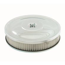 Load image into Gallery viewer, Air-Cleaner--10-Inch-X-2-Inch-Chrome