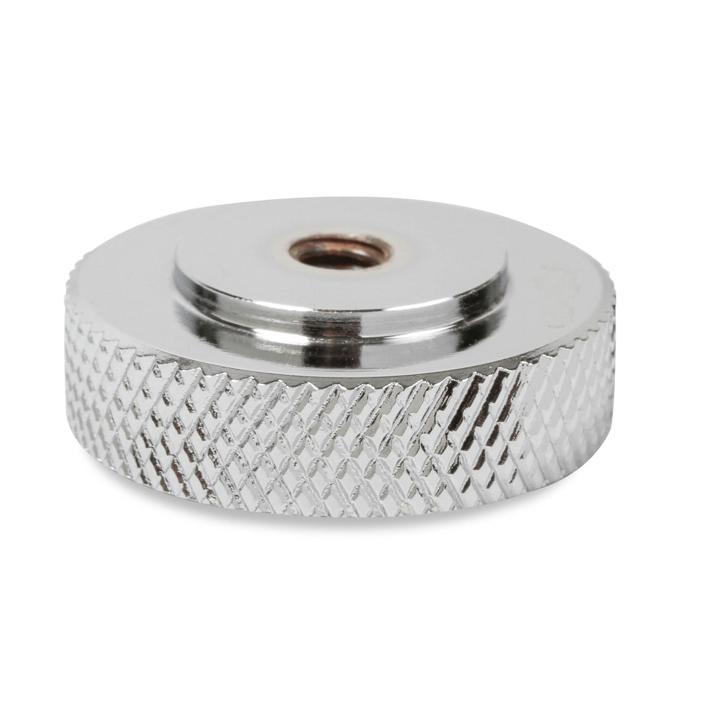 Air-Cleaner-Nut---14-10---Chrome-Steel,-Knurled