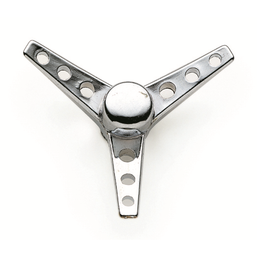 Air-Cleaner-Wing-Nut---Tri-Bar---Chrome