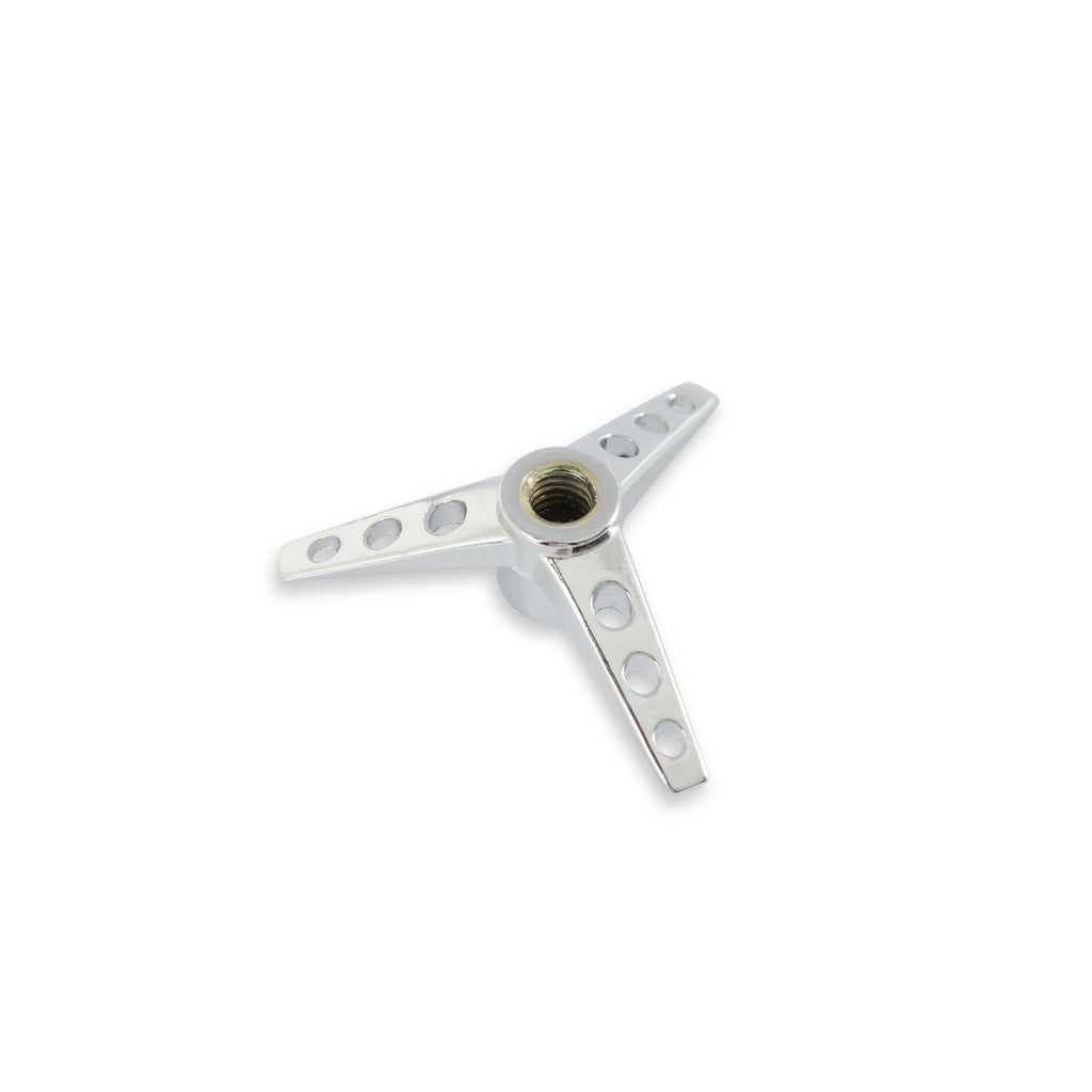 Air-Cleaner-Wing-Nut---Tri-Bar---Chrome