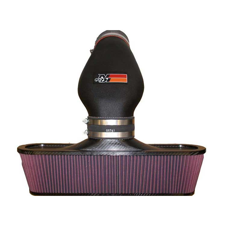 Air-Filter-2005-Chevy-Corvette;-KN-Air-Charger-Air-Intake-Kit;-Black-And-Red