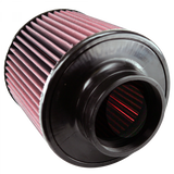 S&B Filters CR-90008 Air Filter for Competitor Intakes AFE XX-90008 Oiled Cotton Cleanable Red S&B