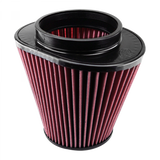 S&B Filters CR-90020 Air Filter for Competitor Intakes AFE XX-90020 Oiled Cotton Cleanable Red S&B