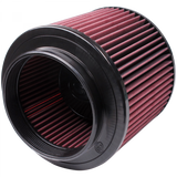 S&B Filters CR-91046 Air Filter for Competitor Intakes AFE XX-91046 Oiled Cotton Cleanable Red S&B