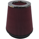 S&B Filters KF-1016 Air Filter For Intake Kits 75-2557 Oiled Cotton Cleanable 6 Inch Red S&B