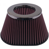 S&B Filters KF-1005 Air Filter For Intake Kits 75-3011 Oiled Cotton Cleanable Red S&B