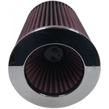 S&B Filters KF-1007 Air Filter For Intake Kits 75-3025-1,75-3017-2 Oiled Cotton Cleanable Red S&B