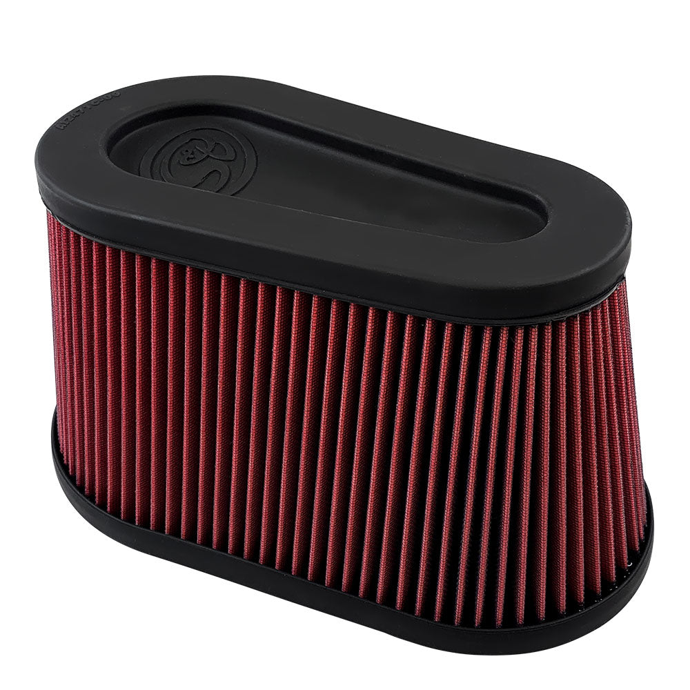 Air-Filter-For-Intake-Kits-75-5136--75-5136D-Oiled-Cotton-Cleanable-Red-SB
