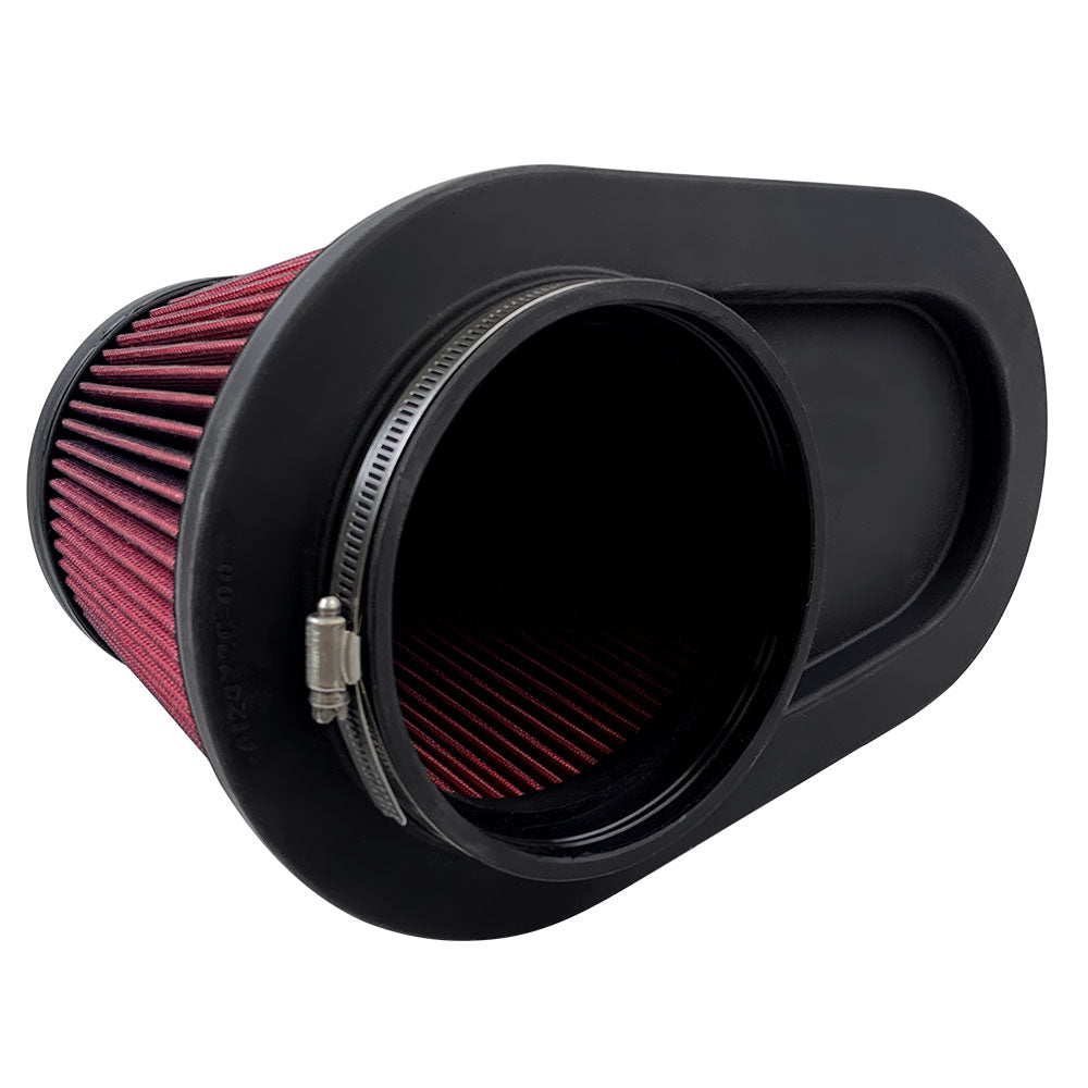 Air-Filter-For-Intake-Kits-75-5136--75-5136D-Oiled-Cotton-Cleanable-Red-SB
