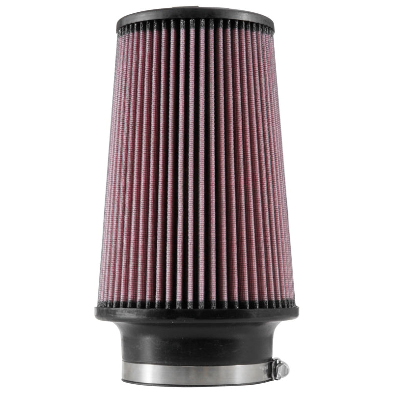 Air-Filter-Various-Models;-6-Inch-Outside-Base;-4-Inch-Inside-Flange;-9-Inch-Height;-Universal-Air-Filter;-Centered-Flange;-Round-Tapered;-Rubber