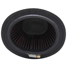 Load image into Gallery viewer, Air-Filter;-Universal-Air-Filter;-Base-Outside-Length-6.5-Inches;-Base-Uutside-Width-4.75-Inches;-Flange-Length-0.875-Inches;-Centered-Flange;-Height-5.625-Inches;-Top-Finish-Chrome