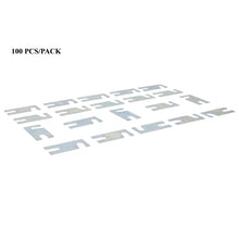 Load image into Gallery viewer, Alignment-Shim-Pack-1.5Mm-X-100-Bulk-Shim-Pack-Silver