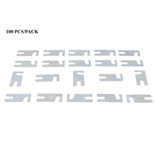 Load image into Gallery viewer, Alignment-Shim-Pack-1.5Mm-X-100-Bulk-Shim-Pack-Silver
