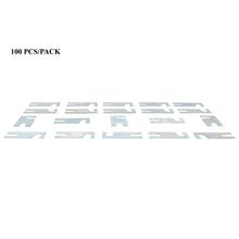 Load image into Gallery viewer, Alignment-Shim-Pack-1.5Mm-X-100-Bulk-Shim-Pack-Silver