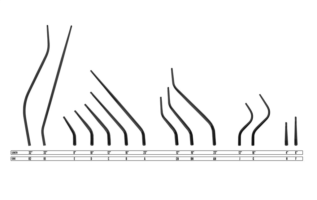 Lokar CO4L60FXLB Cable Operated Shifter