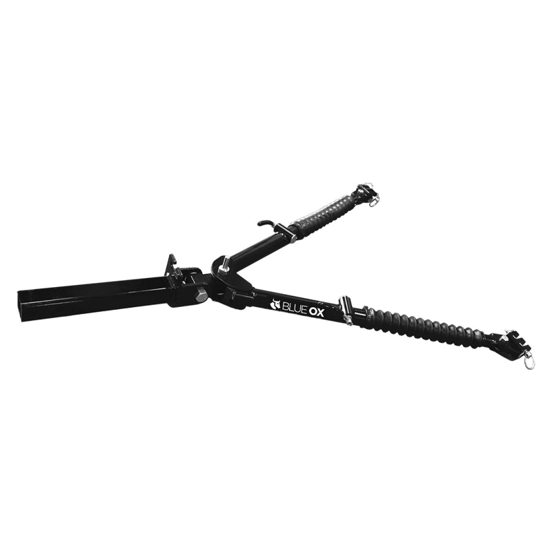 Alpha-2-Tow-Bar-6500-Lbs-Towing-Capacity.-Mounts--Stores-On-Back-Of-Rv.-Safety-Cables-Included