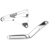 Trans-Dapt 9455 Alternator Bracket Set; FORD 289-302W-CHROME