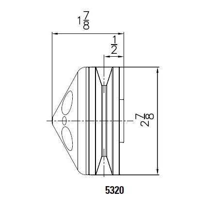 Alternator-Pulley---Aluminum-With-Nose-Piece---Single-Groove