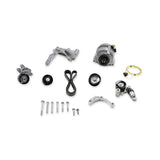 Holley 20-224  Alternator Relocation Kit (150 Amp Alternator W/Bracket Kit) - Natural Finish - Lt4 Wet Sump