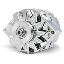 Load image into Gallery viewer, Alternator;-140-Amp;-Gm-1-Wire-Style;-Machined-Pulley;-Chrome-Finish;-100-New
