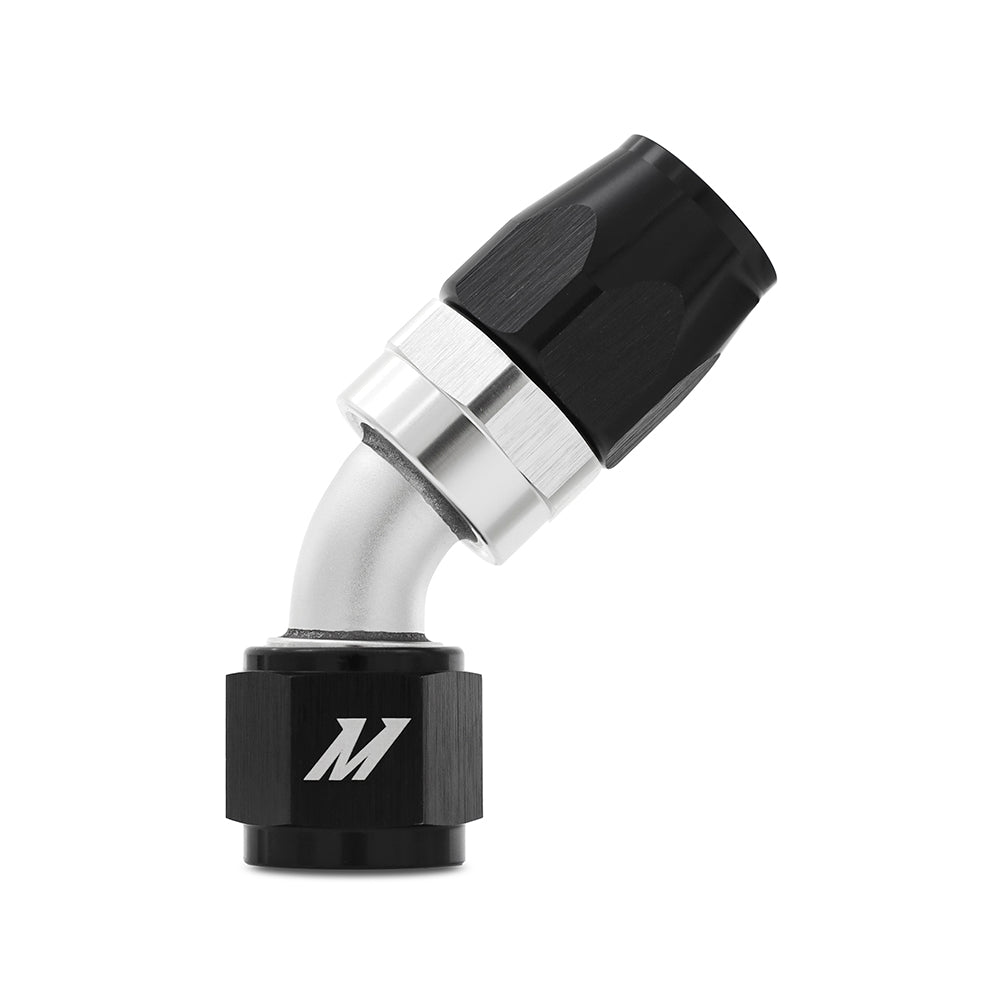 Aluminum--4An-45-Degree-Fitting---Black