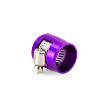 Load image into Gallery viewer, Aluminum--8An-Hex-Finishers---Purple