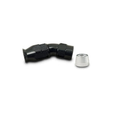 Load image into Gallery viewer, Aluminum-30-Degree-One-Piece-Hose-End-For-Ptfe-Lined-Hose-(Size--12An)