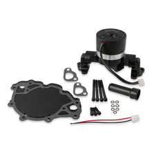 Load image into Gallery viewer, Aluminum-50Gpm-Electric-Water-Pump-Small-Lock-Ford-Black