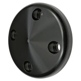 Trans-Dapt 7181 ALUMINUM '69-85 SB CHEVY WATER PUMP NOSE PULLEY; LONG WATER PUMP- BLACK FINISH