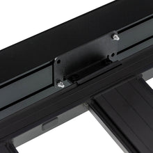 Load image into Gallery viewer, Aluminum-Awning,-Black-Frame,-8.2Ft-X-8.2Ft,-Installed-With-Led-Light-Strip