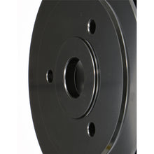 Load image into Gallery viewer, Aluminum-Bb-Chevy-Crankshaft-Pulley;-2-Groove;-Short-Water-Pump--Black-Finish