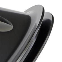 Load image into Gallery viewer, Aluminum-Bb-Chevy-Water-Pump-Pulley;-1-Groove;-Short-Water-Pump--Black-Finish