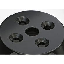 Load image into Gallery viewer, Aluminum-Bb-Chevy-Water-Pump-Pulley;-2-Groove;-Short-Water-Pump--Black-Finish