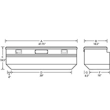 Load image into Gallery viewer, --Aluminum-Flush-Mount-Bed-Box