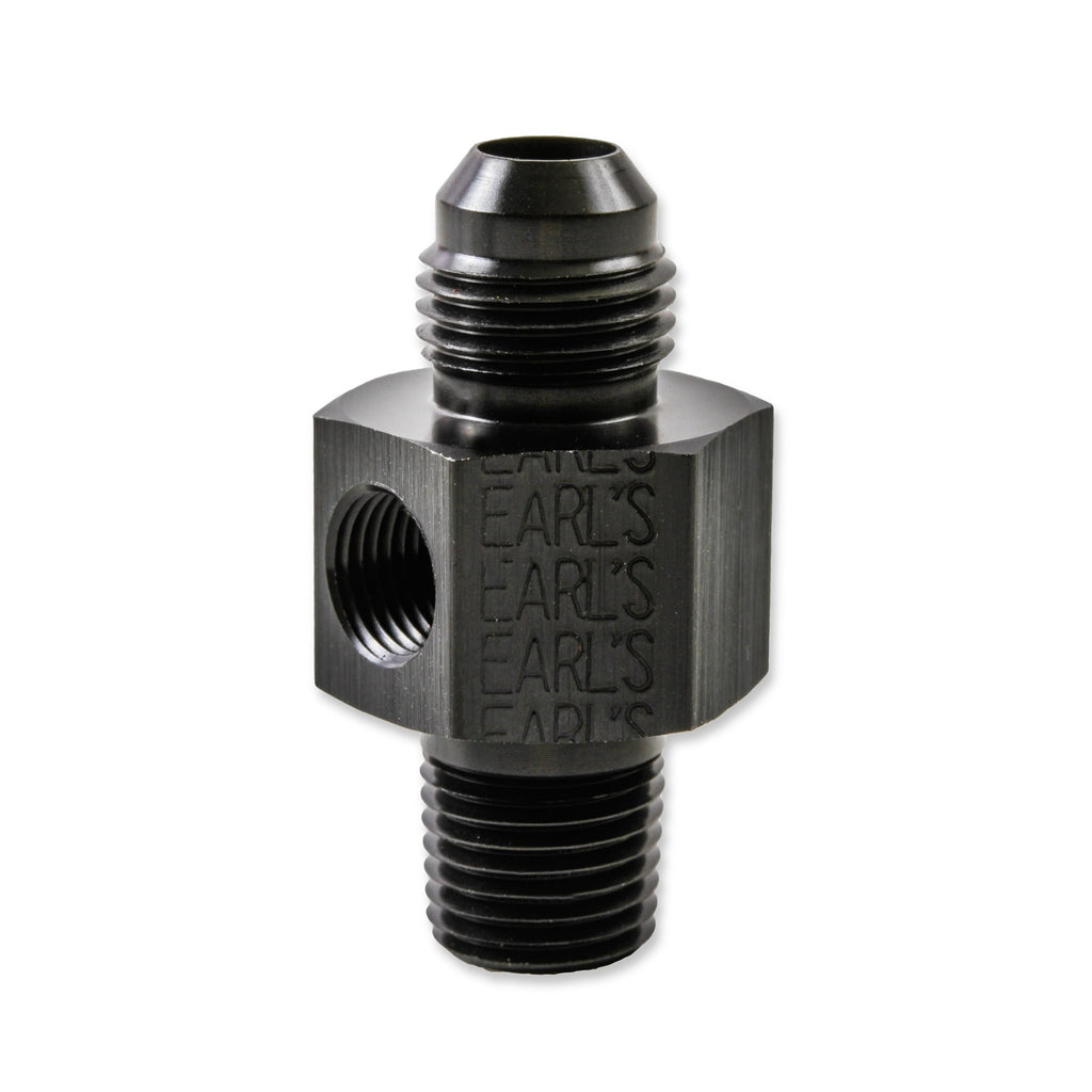 Aluminum-Fuel-Pressure-Gauge-Tee-Adapter