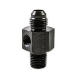 Earls AT100198ERL Aluminum Fuel Pressure Gauge Tee Adapter