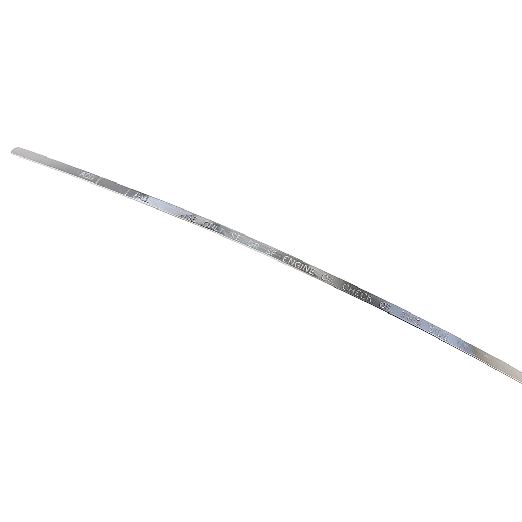 Aluminum-Handle-Oil-Dipstick;Chrome-Tube,-23-In.-Long-Dipstick--Chrysler-383-440